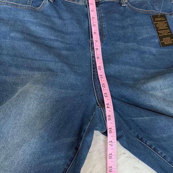 DG2 by Diane Gilman Laced Hem Skinny Jeans size 20WT NWT - Picture 5 of 6